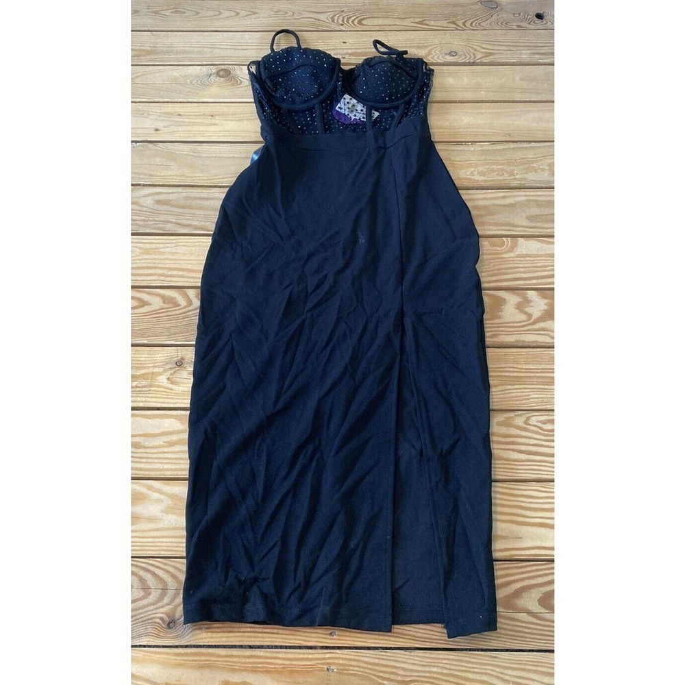 NWT $74.90 Windsor Sleeveless Midi Dress Size Small Women’s Black
